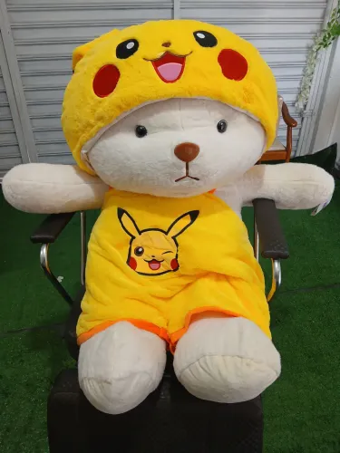 Ted com roupa do Picachu