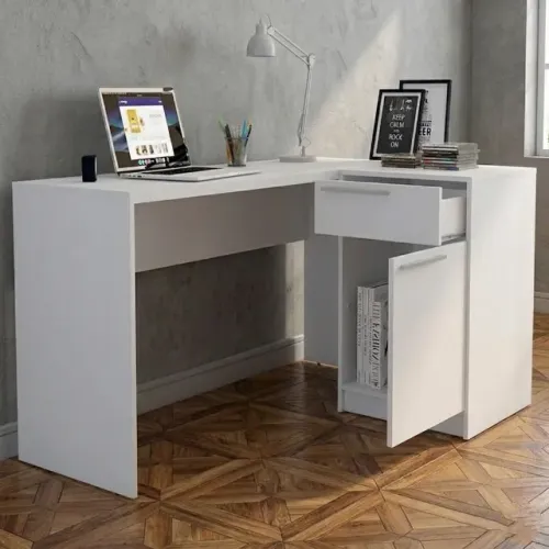 Mesa em L para escritório