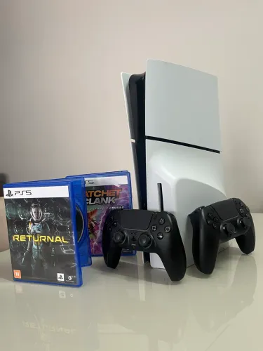 Playstation 5 Slim Mídia Física