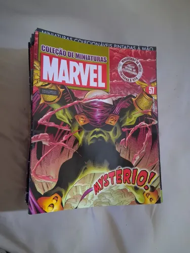 Lote de 55 revistas da eaglemoss em excelente estado de conservação