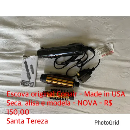 Escova Conair  ORIGINAL, Secadora, alisadora e modeladora