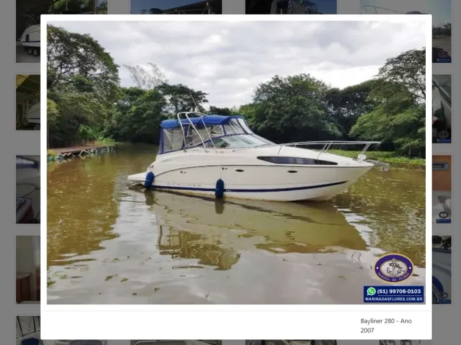 Lancha Bayliner 280 