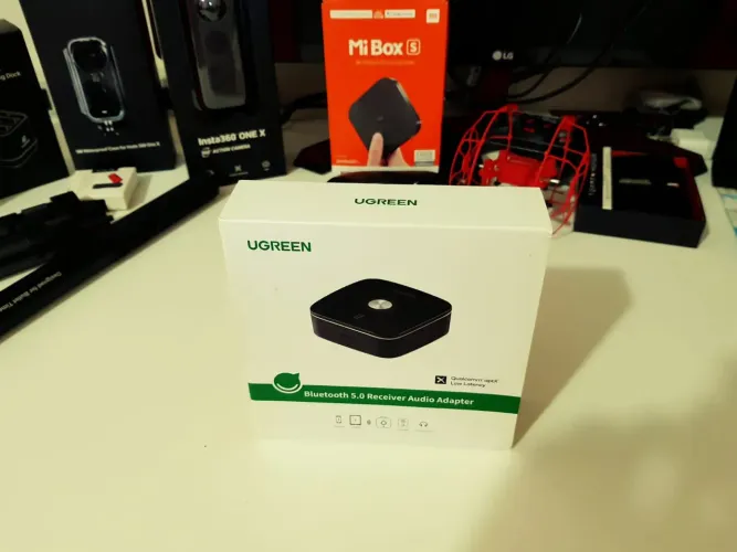 Bluetooth 5.0 Receiver UGREEN, excelente para TV e Aparelhos que não possuem a tecnologia