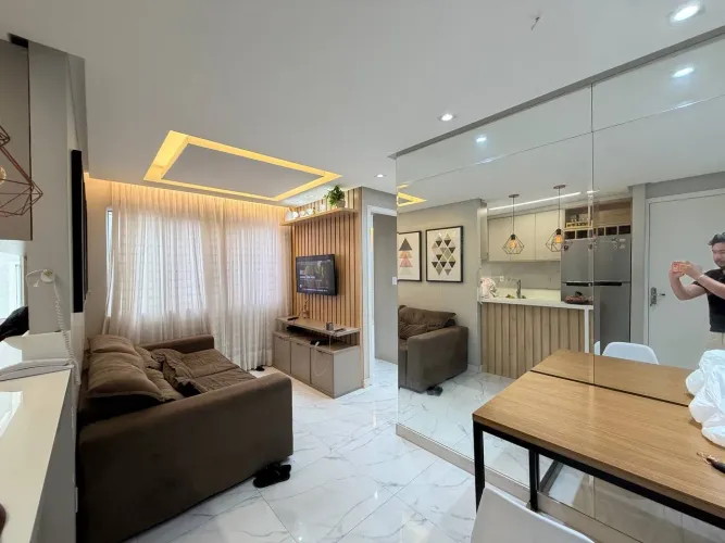 Smart Vista do Sol - Apartamento 2 Quartos Totalmente Mobiliado no Lírio do Vale
