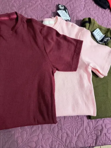 CAMISETA AMERICANA RIBANA CANELADA