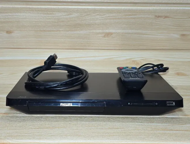 Blu-Ray / DVD Player Philips BDP2100 Full HD - Com Controle Remoto e Cabo HDMI