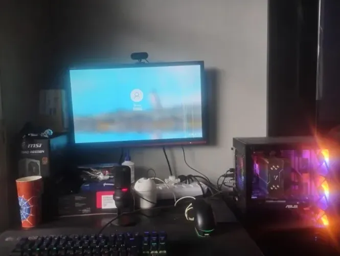 PRA SAIR HOJE PC GAMER RYZEN 5 5600X RODA TUDO 