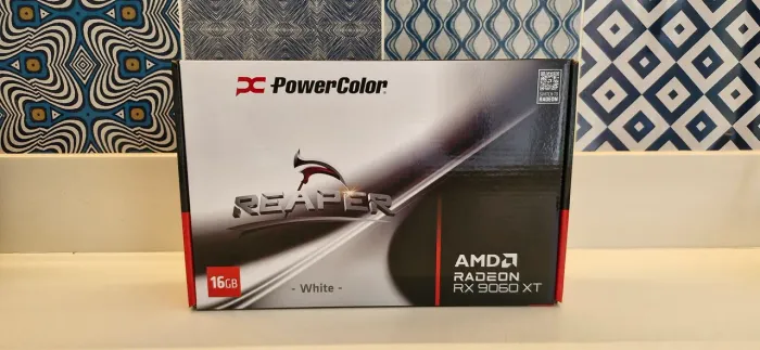 RX 9060 XT 16gb Reaper Branca PowerColor