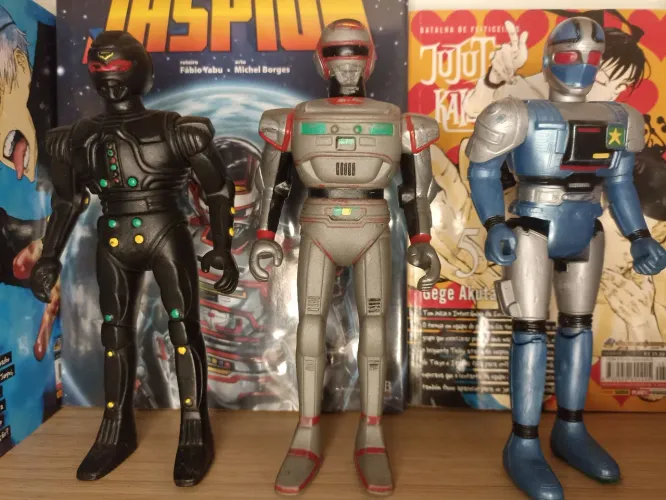 Heróis Tokusatsu Glasslite 1980