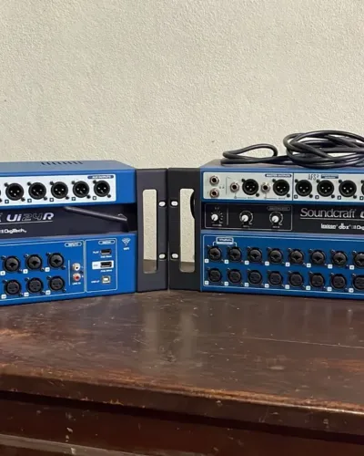 Mesas de som Soundcraft Ui 24