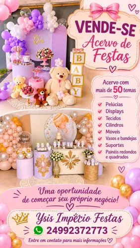 Vendo acervo de festa infantil