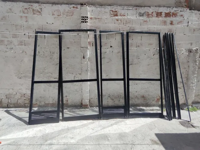 Portas de vidro para varanda