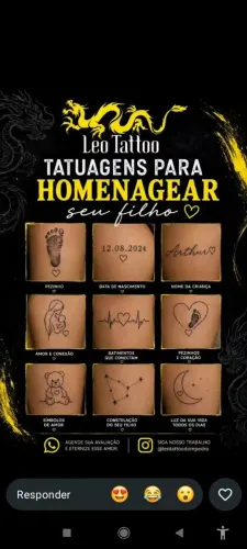 Troca de tatuagem por produtos e outros
