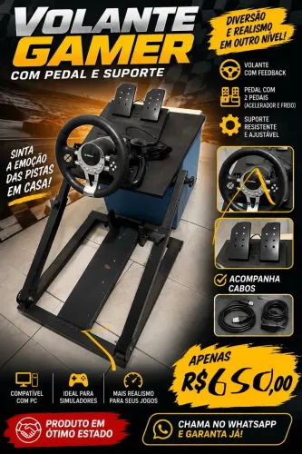 VOLANTE GAMER