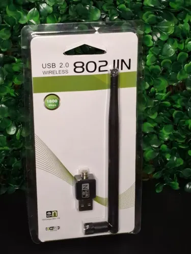 Adaptador Wi-Fi USB 2.0 Wireless 802.11n com Antena