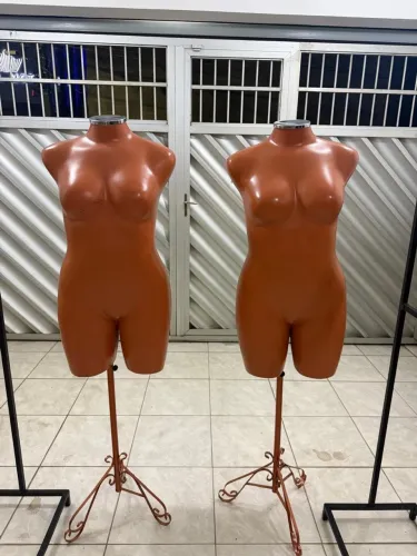 Vende-se dois espelhos, dois manequins plus