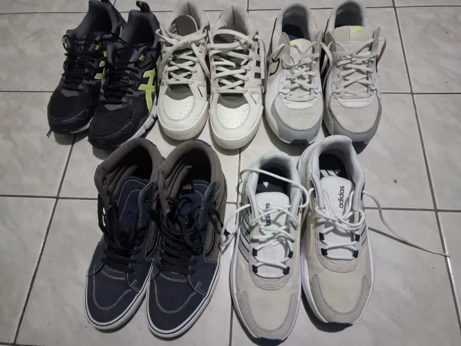 Tênis masculino Asics/Nike/Adidas /Vans