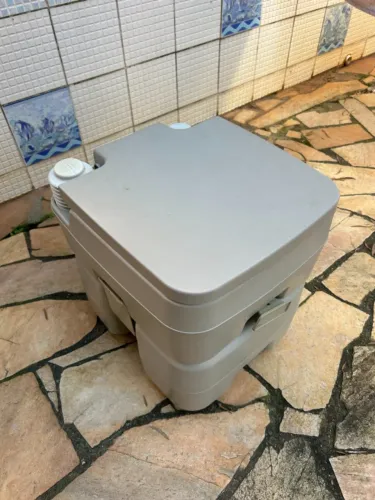 Vaso sanitário - Porta pote