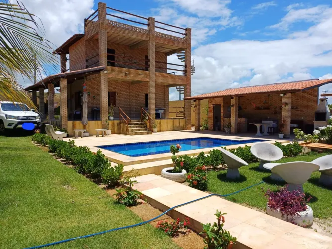 Casa na Praia das Fontes, Beberibe-CE, aluguel por temporada. 