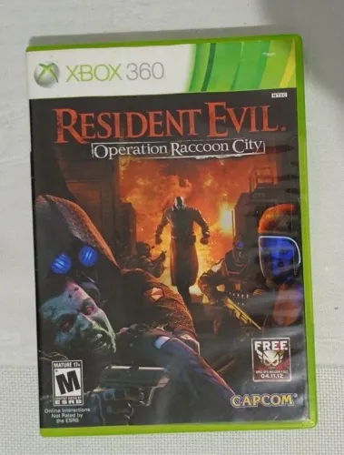 Resident Evil Raccon City Xbox 360 ( retrocompativel ) - Mídia Física Original -
