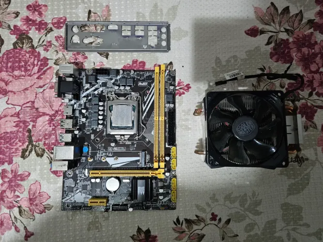 Kit Intel LGA 1151- Placa mãe + Processador + Cooler Master