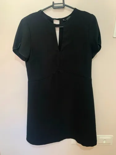 Vestido Zara Basic Preto Feminino - Tam. M