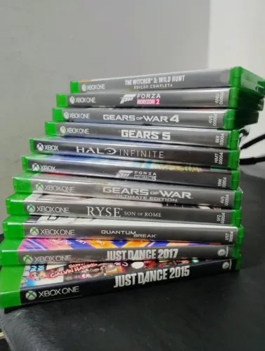 Lote Jogos Xbox One / Series X (3 Lacrados + Forza Horizon 2 Raro)