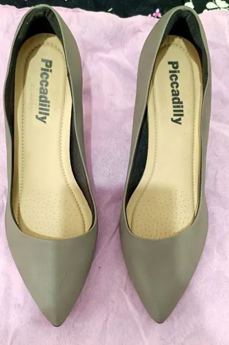Sapato scarpan Piccadilly original cinza Tam. 39