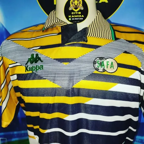 CAMISA AFRICA DO SUL KAPPA OFICIAL DA ÉPOCA RELÍQUIA ANTIGA COPA