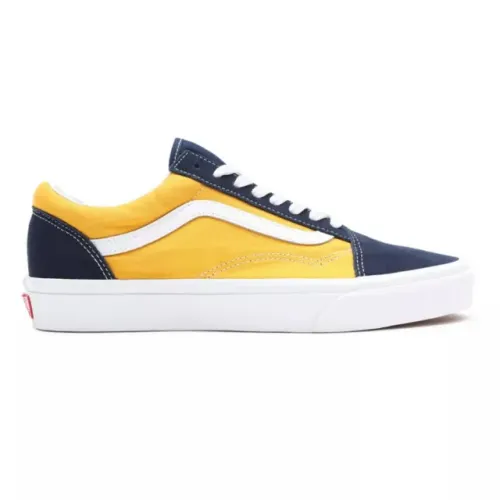 Tênis Vans Old Skool Classic Sport Dress Blues Saffron Unissex.