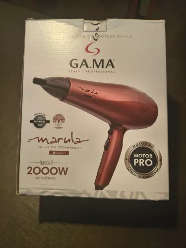 Secador de cabelo Gama Italy profissional MarulA