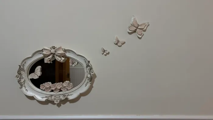 Espelho decorativo tema borboletas- quarto bebê