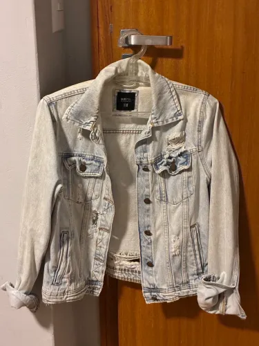 Jaqueta jeans feminina 