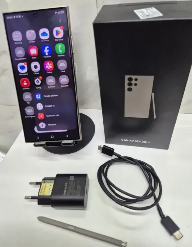 SAMSUNG S24 ULTRA 12GB RAM 256GB COMPLETO NA CAIXA