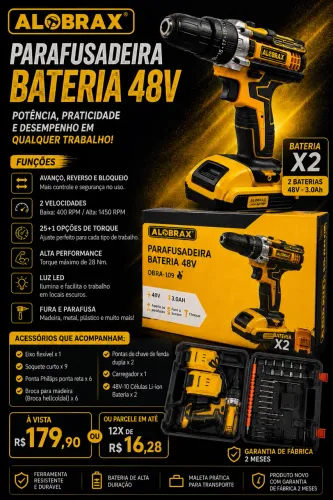PARAFUSADEIRA ALOB RAX 48