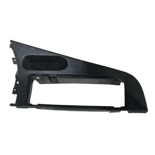 Moldura Radio Painel Fiat Palio Weekend 1996 A 2001 Detalhes Preto