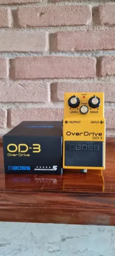 Pedal Boss OD-3 Overdrive novo nunca usado caixa original c/ certificado acompanha brinde 