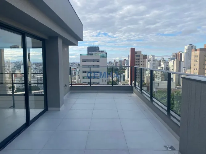 Cobertura para locação - 2 quartos - Gutierrez -BH