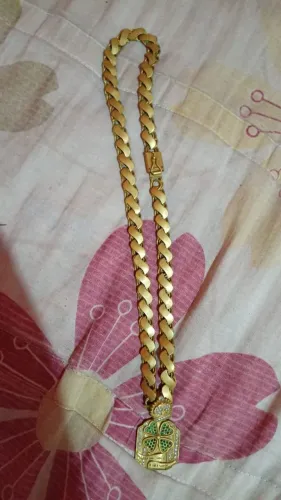 Cordao de moeda antiga