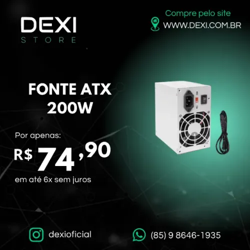 FONTE ATX 200W