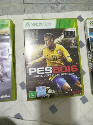 Pes 2016 Xbox 360 mídia fisica