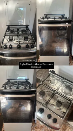 Fogão Elétrico 4 bocas Electrolux