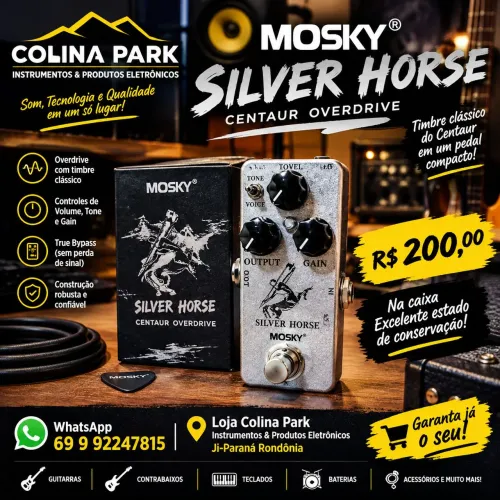 Pedal Mosky Silver Horse 