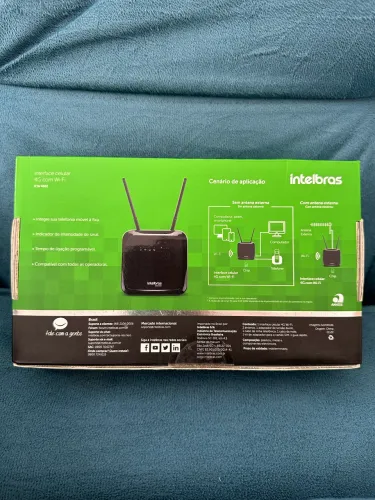 intelbras interface celular 4G com Wi-Fi ICW 4002 NOVO! 