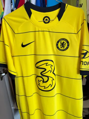 Camisa Chelsea Away 2021/22 Amarela Nike - Original