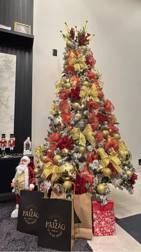 Árvore de natal 2,40m - Nevada 
