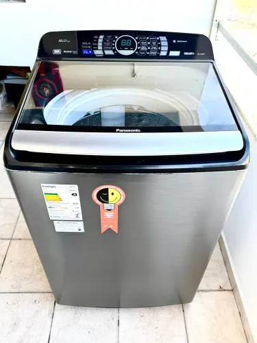 Máquina de lavar Panasonic 16kg inox