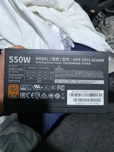Fonte 550w - Predator