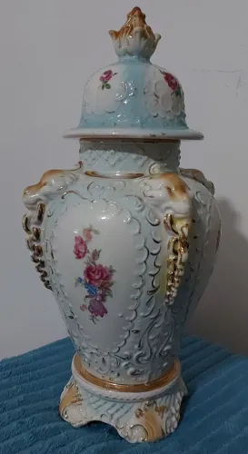 Lindíssimo e raro Potiche, no estilo francês, ao gosto art noveau