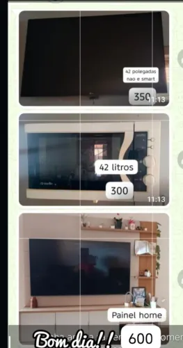 Vendo intens de casa TV, painel e forno *